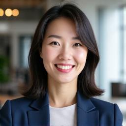 Customer Experience Specialist Park Seo-yeon, a friendly Korean woman smiling in a modern office.